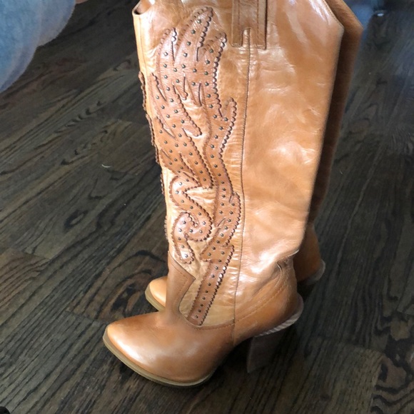 Jessica Simpson Shoes - Tall stud cowboy boot